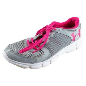 Under Armour Thrill 2 Running‎ Shoes Gray Synthetic Women 7 Medium